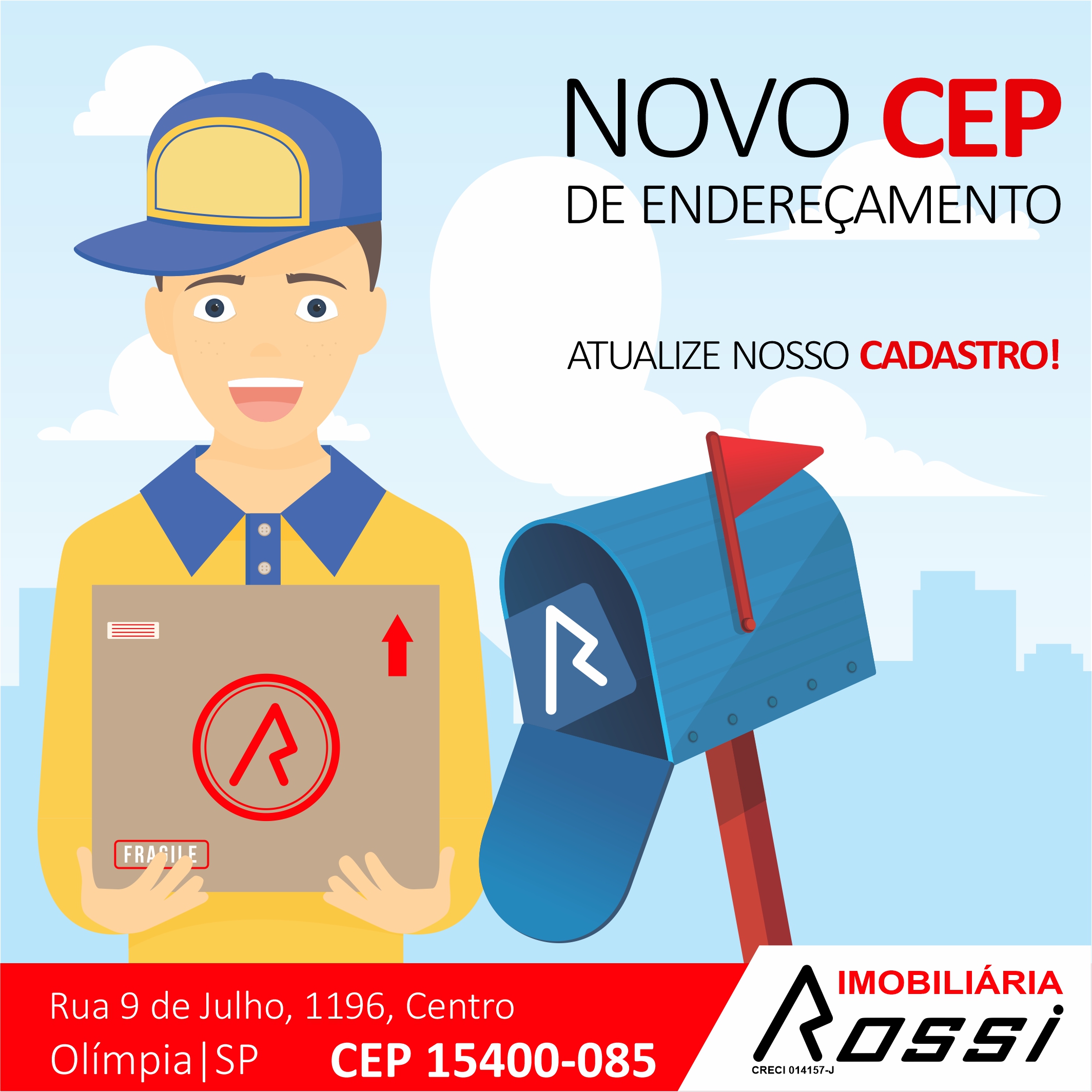 Novos CEPS de Endereçamento para Olímpia  Blog da Imobiliária Rossi